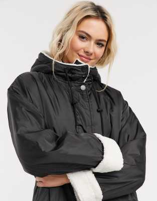 asos ladies waterproof coat