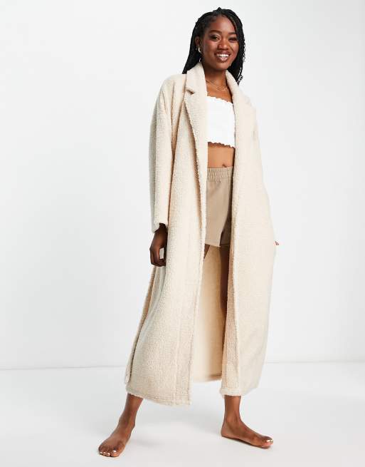 Asos hotsell robe beige