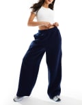 [ASOS DESIGN] ASOS DESIGN borg pants in navy (part of a set) M NAVY