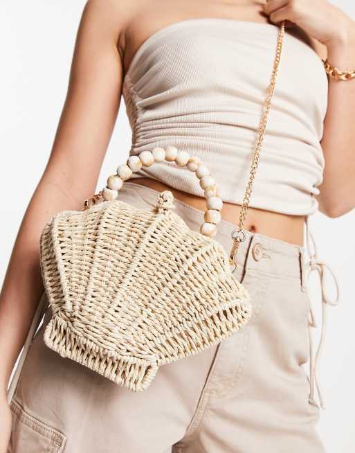 Asos borse paglia on sale