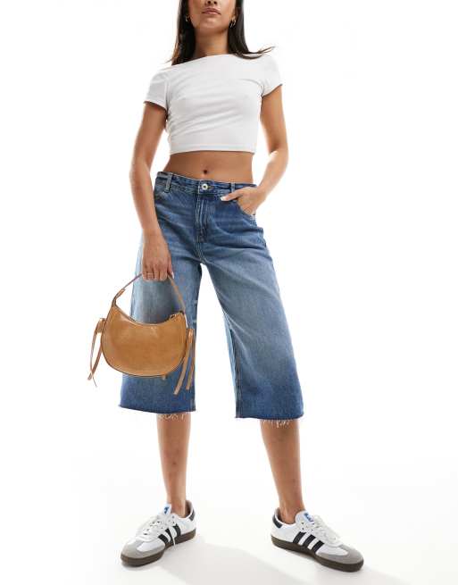 ASOS DESIGN - Borsa da spalla a forma di mezzaluna color biscotto con fiocco laterale, 3 di 4