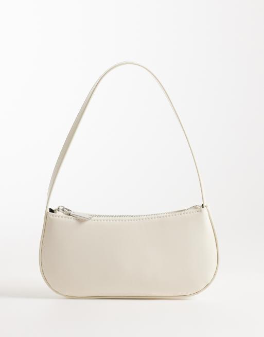 ASOS DESIGN - Borsa da spalla color crema