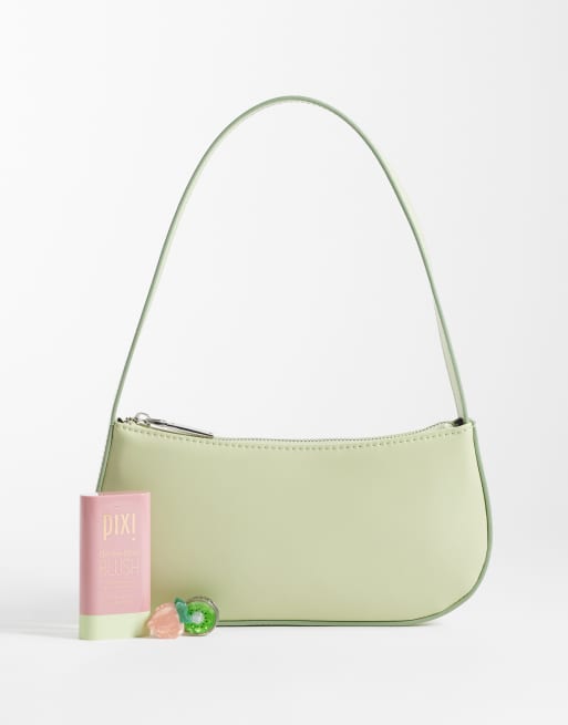 ASOS DESIGN - Borsa da spalla verde pistacchio, 2 di 4