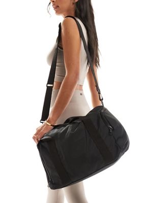 ASOS DESIGN compact luggage bag in black - ASOS Price Checker