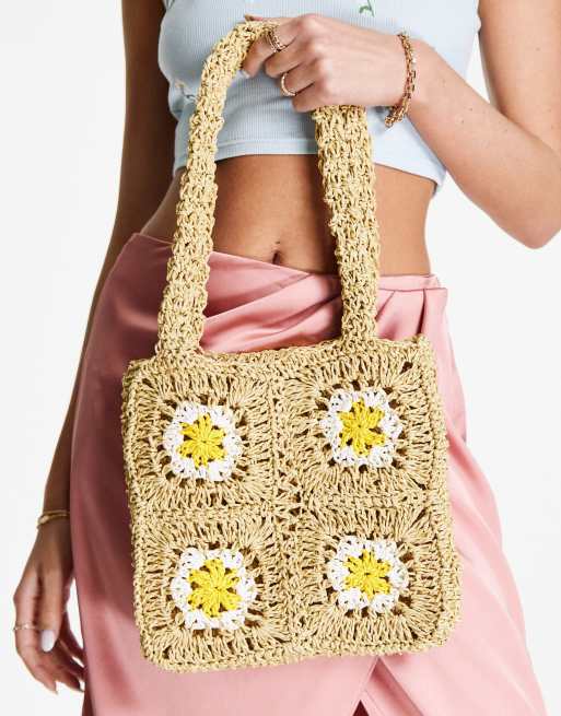Asos borse paglia top