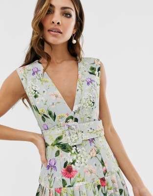 plunge dress asos