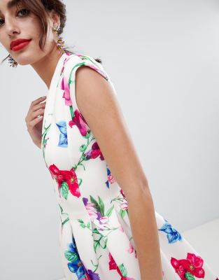 asos botanical dress