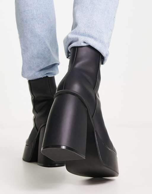 Bottes cheap chelsea talon