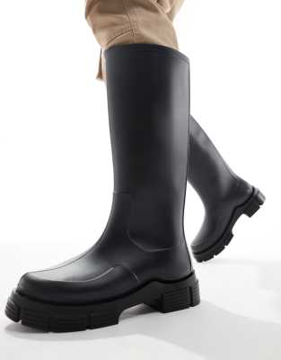 ASOS DESIGN - Bottes de pluie - Noir