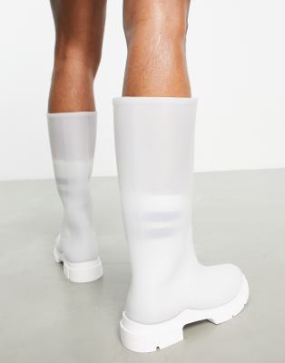 bottines transparentes asos