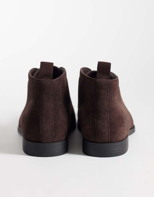ASOS DESIGN - Bottines à lacets - Marron, 3 de 4