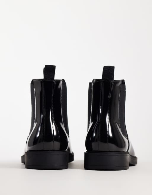 ASOS DESIGN bottines Chelsea à doubles languettes noires, 4 de 4