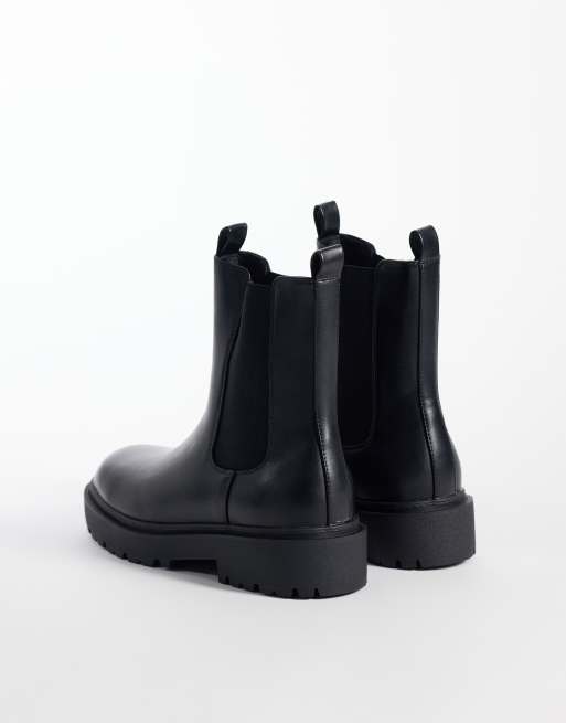 ASOS DESIGN bottines Chelsea à semelle crantée noires, 4 de 4