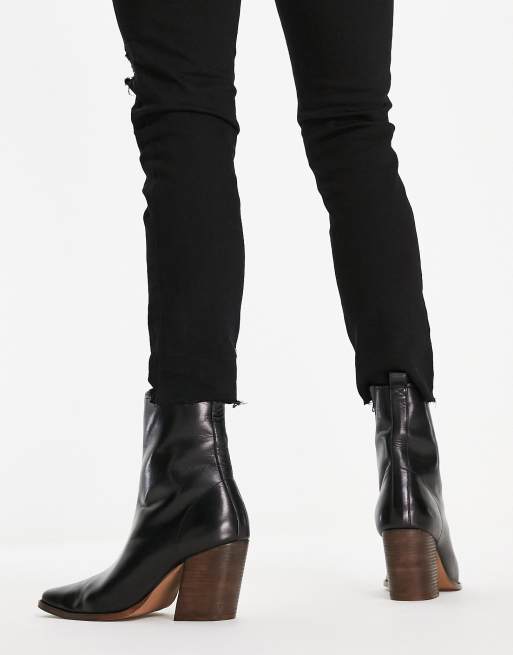 Bottes cheap talon biseauté