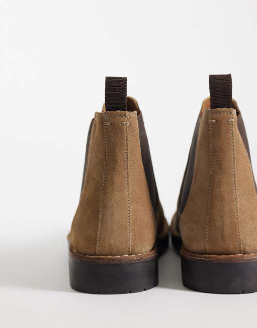 ASOS DESIGN - Bottines Chelsea en daim - Sable, 4 de 4