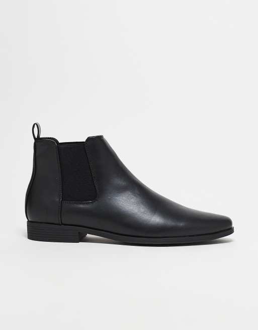 ASOS DESIGN Bottines Chelsea Noir