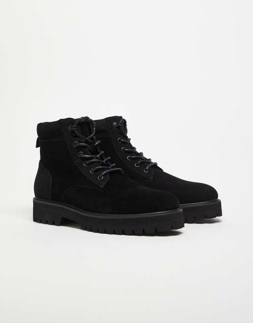ASOS DESIGN - Bottines de travail à lacets - Noir, 2 de 4