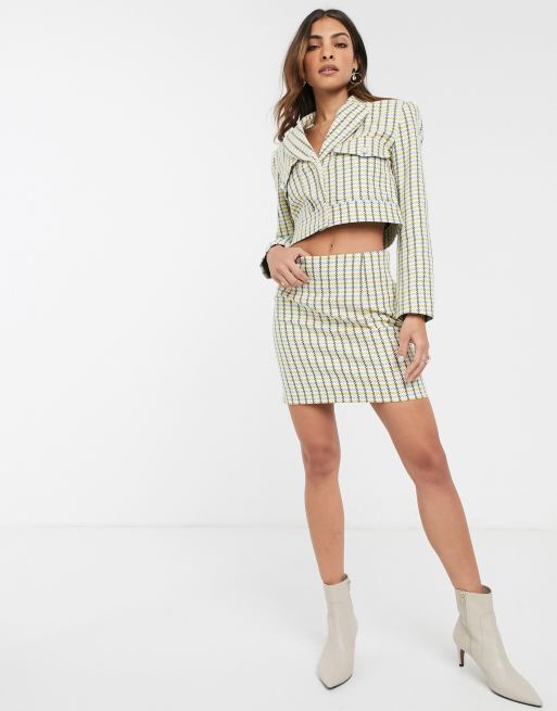 ASOS DESIGN – Pop – Karierter Bouclé-Anzug, 3 von 3