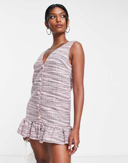 Boucle discount shift dress