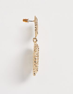 Gravé D'oreilles Et DesignBoucles À Tigre Pendant Doré Clou Asos uF35T1KclJ