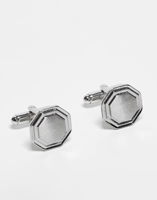 Boutons De Manchette Check Prism (Argent) - Homme | Site Officiel Burberry