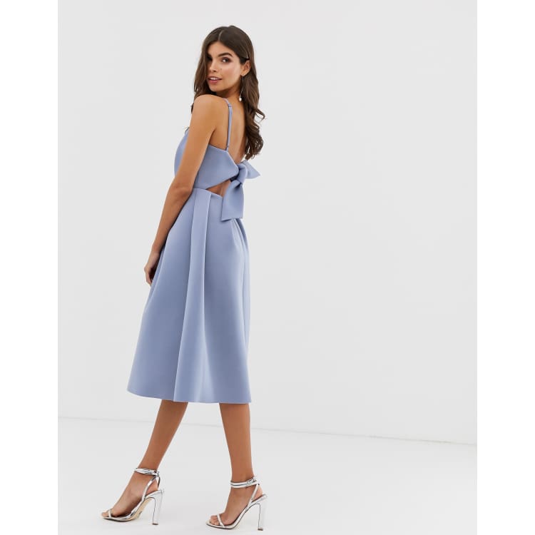 ASOS DESIGN bow back prom dress | ASOS