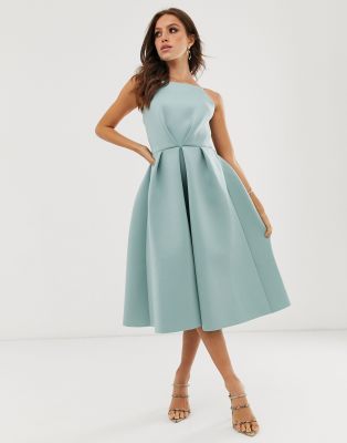 duck egg blue dress