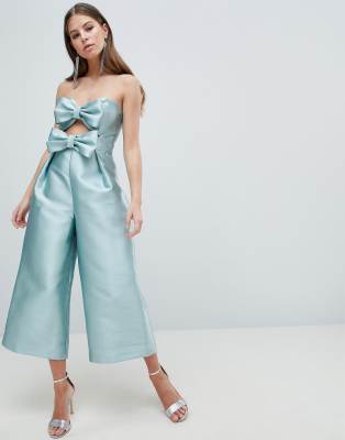 asos jumpsuit blue