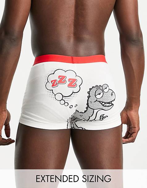 Asos Uomo Abbigliamento Intimo Boxer shorts Boxer shorts aderenti Confezione da 3 boxer aderenti corti non strutturati 