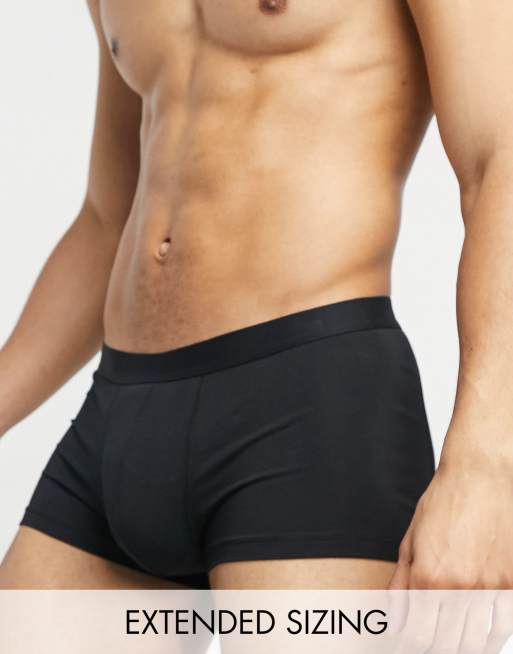 ASOS DESIGN - Boxer aderenti corti neri