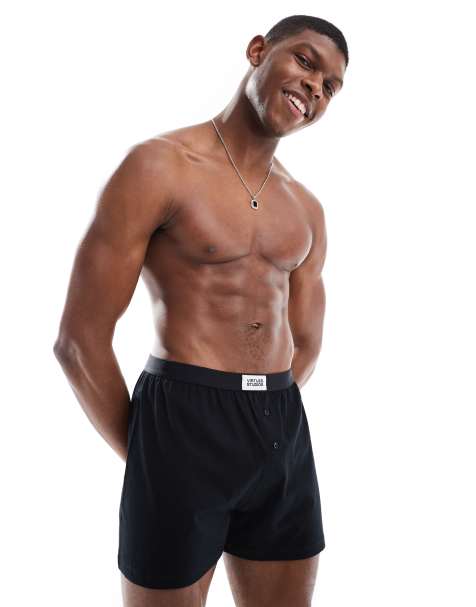 ASOS DESIGN boxers in black - view 1