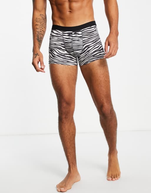 ASOS DESIGN - Boxershort met zebraprint, 2 van 4