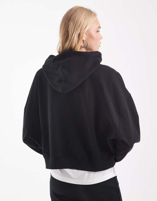 ASOS DESIGN boxig hoodie i svart, 4 av 4