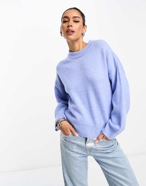 Asos blue outlet jumper