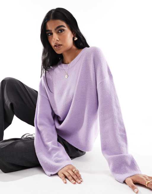 Asos purple jumper best sale