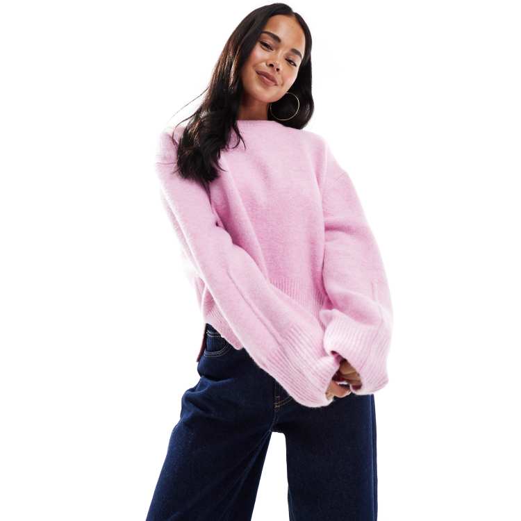 ★ Urbandtype.★ Heavy Square Collar Short Padding Pink UBD URBANDTYPE – ALAND USA