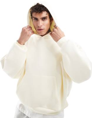 Common Need Zest Boxy Hoodie Off White