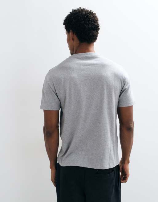 ASOS DESIGN boxy fit t-shirt in gray heather , 4 of 10