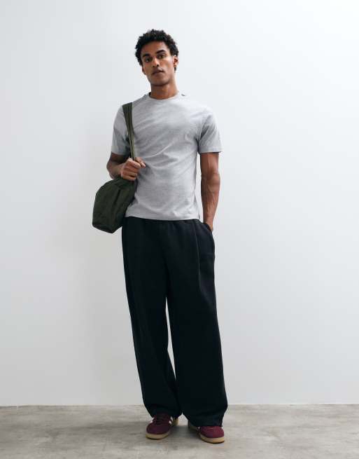 ASOS DESIGN boxy fit t-shirt in grey marl , 3 of 10