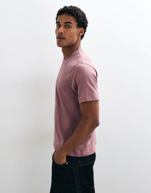 ASOS DESIGN boxy fit t-shirt in pink, 2 of 9