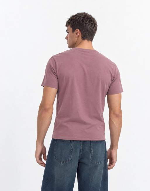 ASOS DESIGN boxy fit t-shirt in pink, 7 of 9