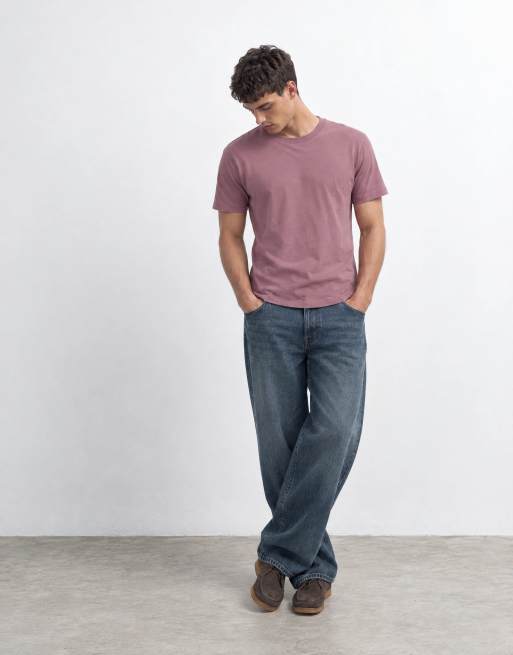 ASOS DESIGN boxy fit t-shirt in pink, 8 of 9
