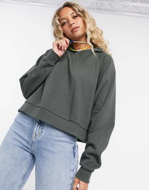 asos green sweatshirt