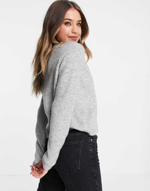 Asos grey cheap jumper