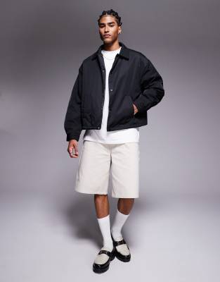 ASOS DESIGN BOXY OVERSIZED COACH JACKET 