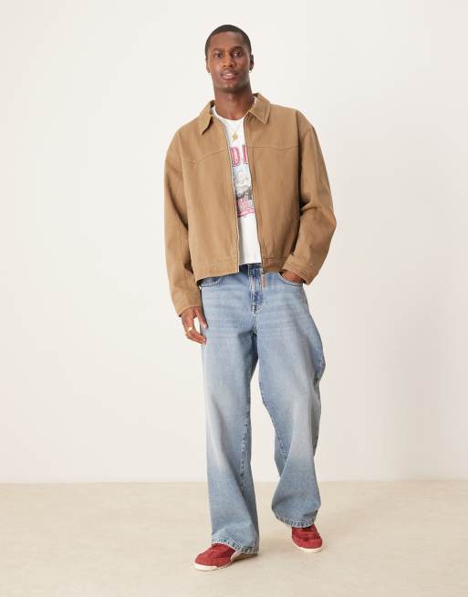 Coaches Jacket Brown