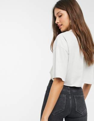 CROP POCKET SHIRT - White