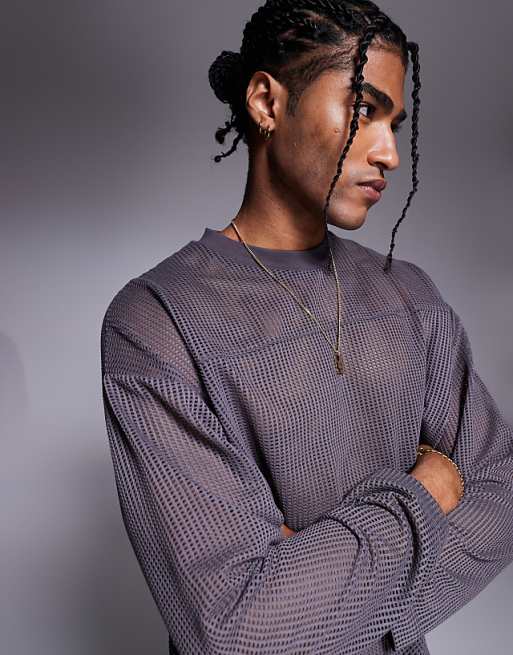 ASOS DESIGN boxy oversized long sleeve t-shirt with dropped ASOS DESIGN boxy oversized long sleeve t-shirt with dropped