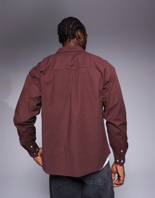 ASOS DESIGN BOXY OVERSIZED OXFORD SHIRT