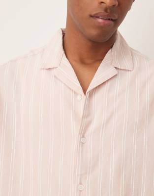 Asos Design Boxy Oversized Revere Shirt